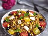 Salade de Lentilles au Curcuma