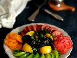 Salade de Tomates et Tagliattelles