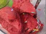 Sorbet aux Fruits Rouges et Miel