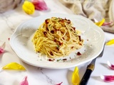 Spaghettata aglio, olio e peperoncino { Cuisine Italienne}