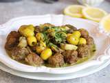 Tajine Kefta Zitoune aux Champignon