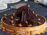 Tarte au Chocolat Caramel et Banane de François Perret