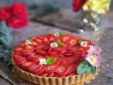 Tarte aux Fraises sans Cuisson