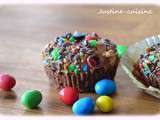 Brownies individuels aux m&m's