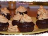 Cupcake chocolat-mangue