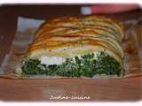 Tresse feuilletée Epinards et feta