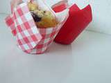 Muffins crumble aux framboises