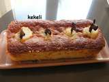 Cake aux poires debout