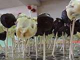 Cakes pops au chocolat noir