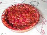 Clafoutis aux prunes rouges