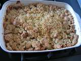 Crumble aux pommes