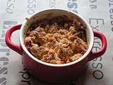 Crumble de pomme en mini-cocotte