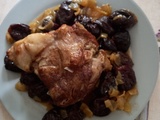 Echine de porc aux pruneaux au cookéo