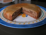 Gâteau farci à la crème de marrons