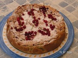 Gâteau meringué aux groseilles