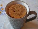 Mug cake au chocolat noir