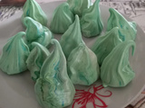 Petits sapins en meringue