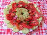 Salade de tomate et concombre