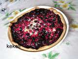 Tarte aux fruits rouges