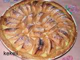 Tarte aux pommes et pudding