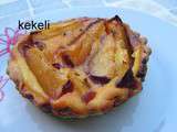 Tartelette aux nectarines