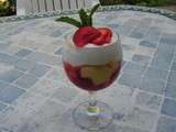 Triffle vanille fraise