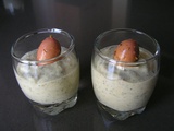 Verrine de courgettes au tartare ail et fines herbes