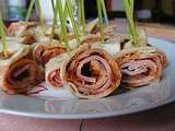 Wraps jambon et pesto