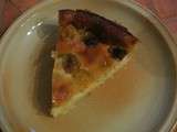 Clafoutis aux prunes jaunes