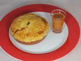 Galette aux pommes en cocotte, caramel beurre salé