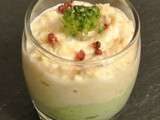 Mousse de brocolis et haddock