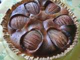 Tarte aux poires pochées au vin rouge aux épices