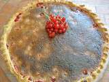 Tarte moelleuse aux groseilles