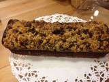 Banana bread crumble noisettes