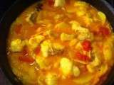 Bouillabaisse de lotte camarguaise