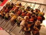 Brochettes à la grecque