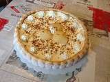 Charlotte poire chantilly au rhum