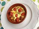 Clafoutis aux tomates cerises