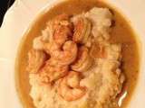 Crevettes curry-coco