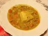 Curry de cabillaud au potimarron