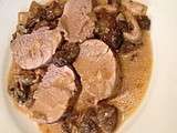 Filet mignon aux morilles