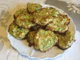 Galettes courgettes fêta