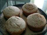 Muffins potiron amandes