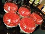 Pannacotta tomate mozza