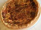 Quiche aux oignons braisés