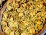 Tarte courgette féta