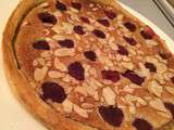 Tarte framboises amandes (2ème version)