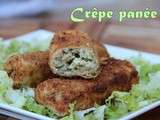 Crêpes panées au poulet