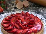 Tarte aux fraises