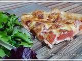 Tarte aux tomates et mozza - Ronde interblog n°1